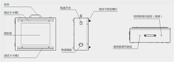 HC6500影像测试标准透射灯箱6